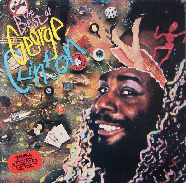 Image of Front Cover of LP - VG+/VG+ - GEORGE CLINTON, The Best Of George Clinton (Capitol Records ; ST-12534, US 1986), Sleeve still in shrink!,  - 2716269C