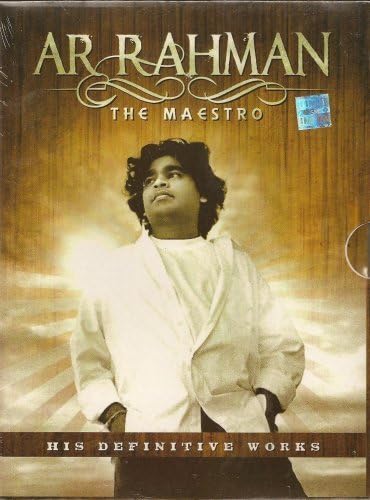 Image of Front Cover of 3153078S: 4xCD - A R RAHMAN, The Maestro - His Definitive Works (, US , Box Set)   VG/EX