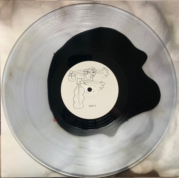 Image of Label Cover of 5143120S: LP - DRY CLEANING, New Long Leg (4AD; 4AD0254LPE3, UK 2021, Limited Crystal Black Yolk Rough Trade Exclusive.)   VG+/VG+