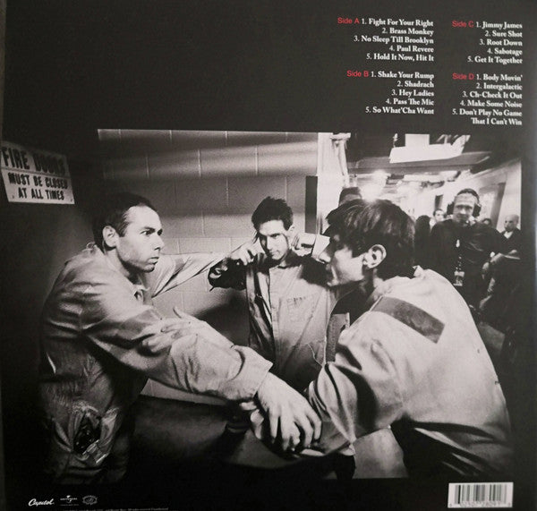 Image of Back Cover of 2xLP - VG/VG+ - BEASTIE BOYS, Music (Capitol Records; 00602507280918, Europe 2020, Gatefold), Top left corner of sleeve ,  - 2346256S