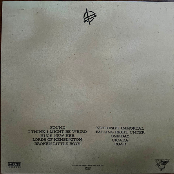 Image of Back Cover of LP - EX/EX - FUCKED UP, One Day (Merge Records ; MRG801, USA & Europe 2023, Inner, Blue Jay in Milky Clear Vinyl), ,  - 1846065S