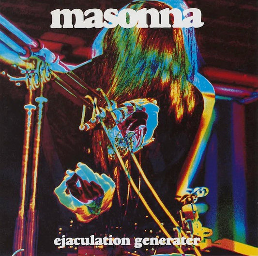 Image of Front Cover of 3113333C: LP - MASONNA, Ejaculation Generator (Total Black; TOTALBLACK169, US 2023 Reissue, Insert, Poster)   NEW/NEW