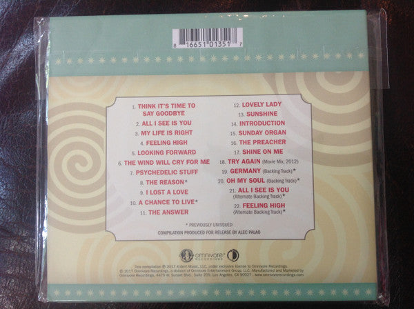 Image of Back Cover of CD - EX/EX - CHRIS BELL, Looking Forward: The Roots Of Big Star Featuring Chris Bell (Omnivore Recordings; OVCD-223, US 2017, Digipak, Booklet, Big Star), ,  - 3956143S