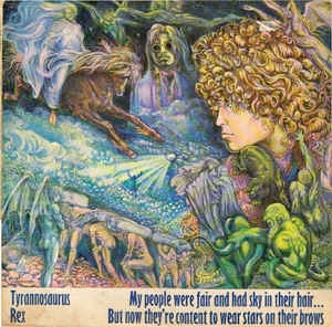 Image of Front Cover of 2xLP - VG/VG+ - TYRANNOSAURUS REX, My People Were Fair/Prophets, Seers... (Fly; TOOFA3/4, UK 1972 Reissue, Gatefold), Clean and glossy discs, Hype stickered sleeve,  - 2316101C