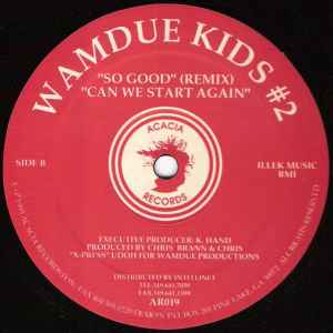 Image of Back Cover of 12" - /VG - WAMDUE KIDS, #2 (Acacia Records; AR019, US 1995, Plain sleeve), , A1 - DisasterA2 - Just For The NightB1 - So Good (Remix)B2 - Can We Start Again - 2546133S