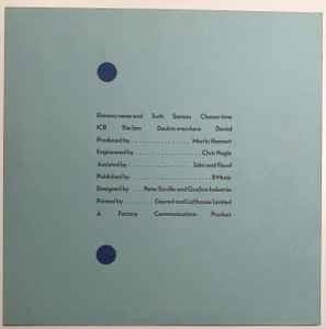 Image of Back Cover of 4414012C: LP - NEW ORDER, Movement (Factory; FACT. 50, UK 1981, Textured Sleeve, Factory Inner, A2/B2 GG TOWN HOUSE Matrix. Single Pressing Ring, Non-Translucent Vinyl.) Strong VG, A few light marks to sleeve  VG/VG