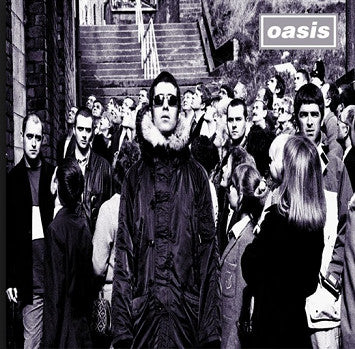 Image of Front Cover of 12" - VG/VG - OASIS, D'You Know What I Mean (Creation; CRE256T, UK 1997, Embossed Sleeve, Inner), Strong VG. Hairlines. Small writing on back of sleeve. Creasing, very light edge wear, discolouration.,  - 3846348S
