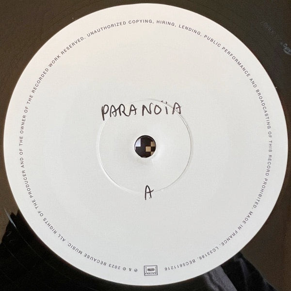 Image of Label Cover of 3xLP - EX/EX - CHRISTINE AND THE QUEENS, Parano a, Angels, True Love (Because Music; BEC5611841, Europe 2023, Insert, 180 Gram Vinyl), Opened Instore, Still In Stickered Shrinkwrap,  - 3246082S