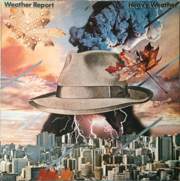 Image of Front Cover of LP - VG/VG - WEATHER REPORT, Heavy Weather (CBS Sunburst; S 81775, UK 1977, Picture Sleeve, April music credits), Light hairlines. WOL. ,  - 3626393E