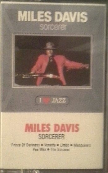 Image of Front Cover of 3333027E: Cassette - MILES DAVIS, Sorcerer (CBS ; 40-21143, Europe 1986)   VG+/VG+