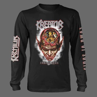 Image of Front Cover of 3253267S: Accessories - KREATOR, Coma of Souls Long Sleeve T-shirt M (, Germany )   NEW/NEW