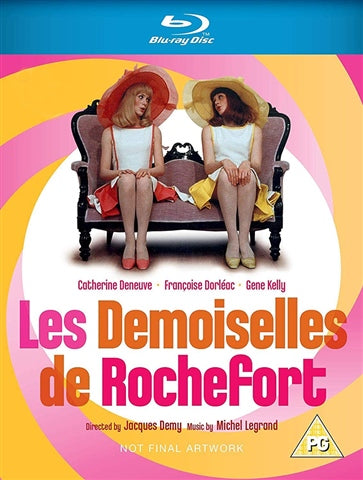 Image of Front Cover of Blu-Ray - VG+/VG+ - JACQUES DEMY, Les Demoiselles de Rochefort (BFI; BFIB1361, France 2019 Reissue, Booklet), ,  - 3516210C