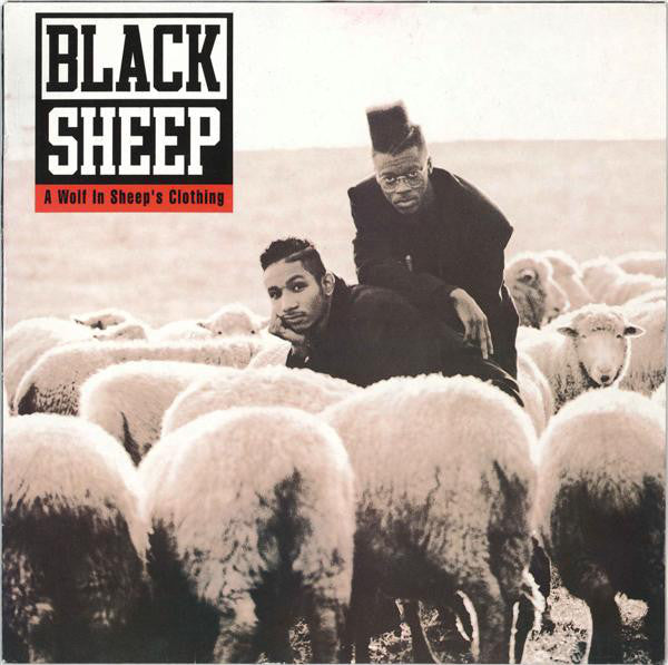 Image of Front Cover of LP - VG+/VG+ - BLACK SHEEP, A Wolf In Sheep's Clothing (Mercury Red Labels; 848 368-1, UK 1991), Nice copy.,  - 1816146C