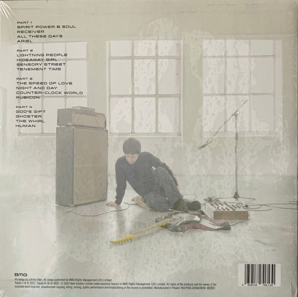 Image of Back Cover of 2xLP - EX/EX - JOHNNY MARR, Fever Dreams Pts 1-4 (BMG; NVLP005, Europe 2022, Gatefold, 2 Inners), ,  - 1626291E