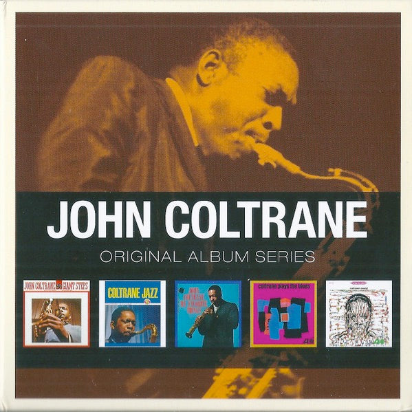 Image of Front Cover of 5xCD - VG/VG+ - JOHN COLTRANE, Original Album Series (Atlantic; 8122797710, Europe 2017, Box Set), Box yellowing.,  - 0616414C