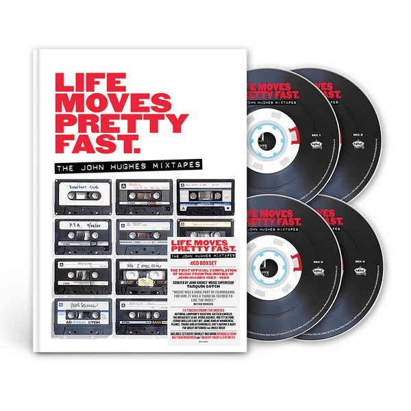Image of Front Cover of 4xCD - EX/EX - VARIOUS, Life Moves Pretty Fast. (The John Hughes Mixtapes) (Edsel Records; EDSL0067, UK 2022, Box Set, Stapled In Booklet), ,  - 0956031S
