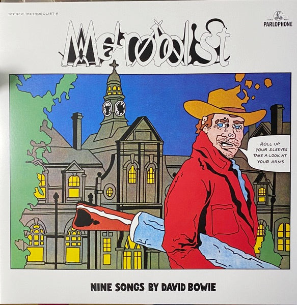 Image of Front Cover of LP - EX/VG - DAVID BOWIE, Metrobolist (Nine Songs By David Bowie) (Parlophone; METROBOLIST 6, Worldwide 2020 Reissue, Gatefold, Die Cut Inner, 2020 remix of The Man Who Sold The World), Strong VG. Light hairlines.,  - 3726255E