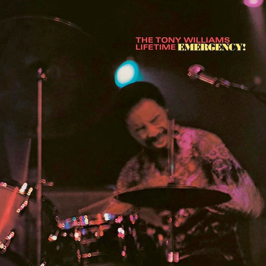 Image of Front Cover of 3333119E: 2xLP - THE TONY WILLIAMS LIFETIME, Emergency! (Be With Records; BEWITH131LP, Europe 2023 Reissue, Gatefold)   NEW/NEW