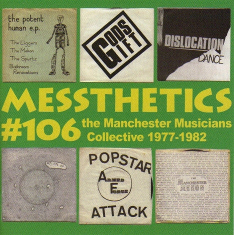 Image of Front Cover of CD - VG+/VG+ - VARIOUS, Messthetics #106 The Manchester Musicians Collective 1977-1982 (Hyped To Death ; Messthetics #106, US 2008, Jewel Case), ,  - 2536306E