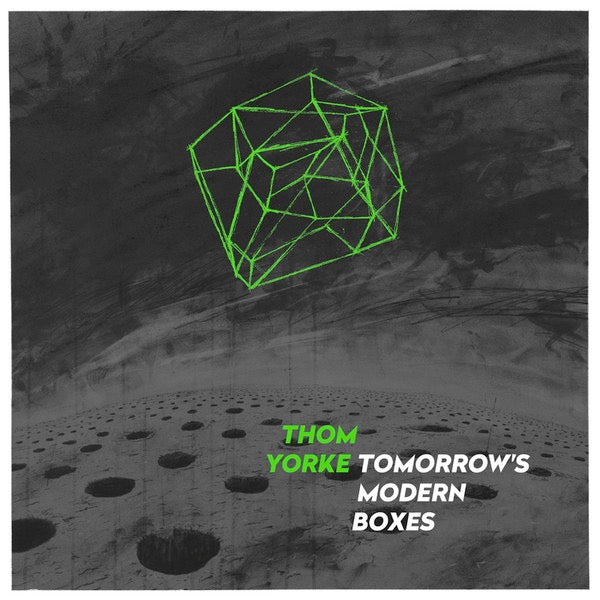 Image of Front Cover of 3244193S: LP - THOM YORKE, Tomorrow's Modern Boxes (XL Recordings; XLLP866, Europe 2017 Reissue, Die-cut Inner, White 180 Gram Vinyl)   VG+/VG+