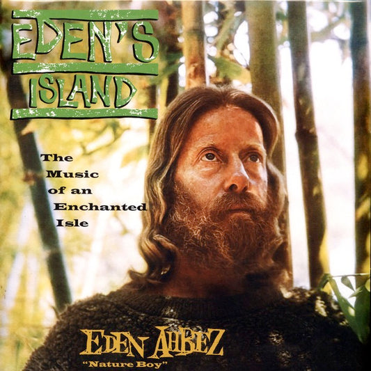 Image of Front Cover of 4853113S: 2xLP - EDEN AHBEZ, Eden's Island: The Music Of An Enchanted Isle (60th - Anniversary Edition) (Everland Psych; EPS10LP, Germany 2022 Reissue, Gatefold, 2 Inners & Booket)   NEW/NEW