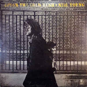 Image of Front Cover of LP - VG/G+ - NEIL YOUNG, After the Gold Rush (Reprise Tan - No w Logo, NO V Below Stereo; K44088, UK 1970s Reissue, Gatefold "Crippled Creek Ferry", No Insert, K-44088-A2 / B2), Light scratches, hairlines, edge wear,  - 3646087S