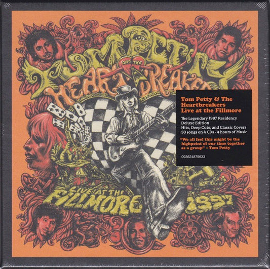 Image of Front Cover of 2935122E: 4xCD - TOM PETTY AND THE HEARTBREAKERS, Live At The Fillmore - 1997 (Warner Records; 093624879633, Europe 2022, Box Set, )   M/M