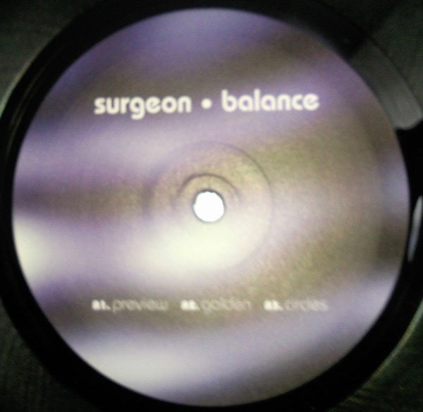 Image of Label of 0314238C: 2xLP - SURGEON, Balance (Tresor; TRESOR096, Europe 2023 Reissue, Download Code)   NEW/NEW