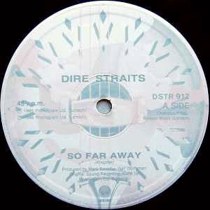 Image of Label Cover of 3513286C: LP - DIRE STRAITS, So Far Away (Vertigo; DSTR 912, UK 1985, Picture Sleeve) Very light marks only.  EX/VG