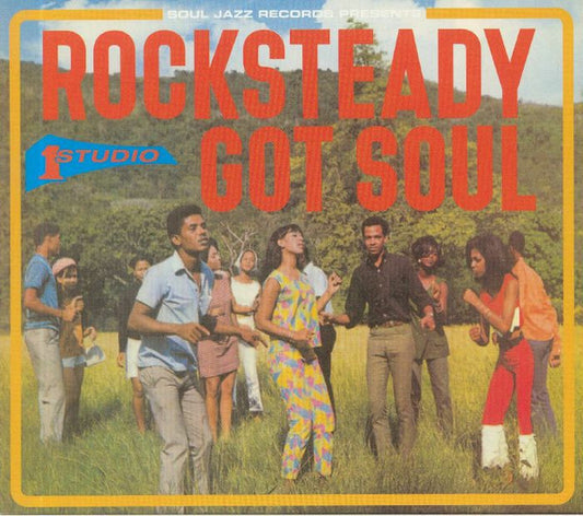 Image of Front Cover of 5015324C: CD - VARIOUS ARTISTS, Rocksteady Got Soul (Soul Jazz Records; SJR CD464, UK 2021, Slipcase)   VG+/VG+
