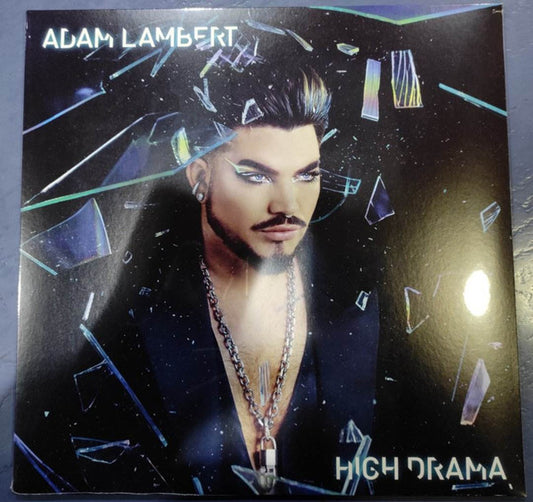 Image of Front Cover of 3533169E: LP - ADAM LAMBERT, High Drama (More Is More Records; 5054197308628, Europe 2023, Inner)   NEW/NEW