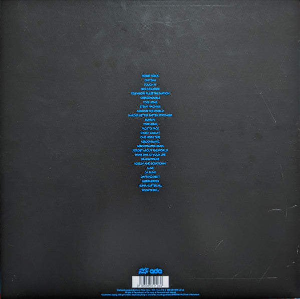Image of Back Cover of 2xLP - EX/EX - DAFT PUNK, Alive 2007 (ADA; 01902996611964, Worldwide 2022, Triple Gatefold), ,  - 4026168E