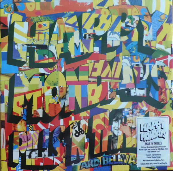 Image of Front Cover of 4715347C: LP - HAPPY MONDAYS, Pills 'N' Thrills And Bellyaches (London Records; LMS5521288, UK & Europe 2020 Reissue, Gatefold, Inner)   NEW/NEW