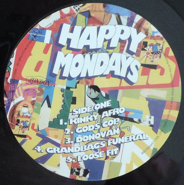 Image of Label Cover of 4715347C: LP - HAPPY MONDAYS, Pills 'N' Thrills And Bellyaches (London Records; LMS5521288, UK & Europe 2020 Reissue, Gatefold, Inner)   NEW/NEW
