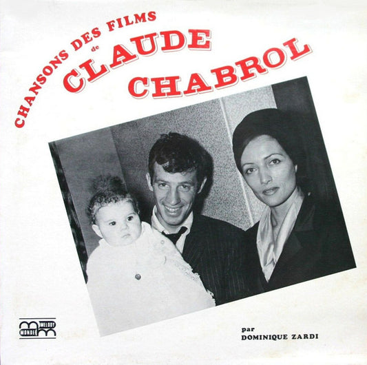 Image of Front Cover of 3623060E: LP - DOMINIQUE ZARDI, Chansons Des Films de Claude Chabrol (Monde Melody; 3506, France 1970, Picture Sleeve, Stereo)   VG/VG+