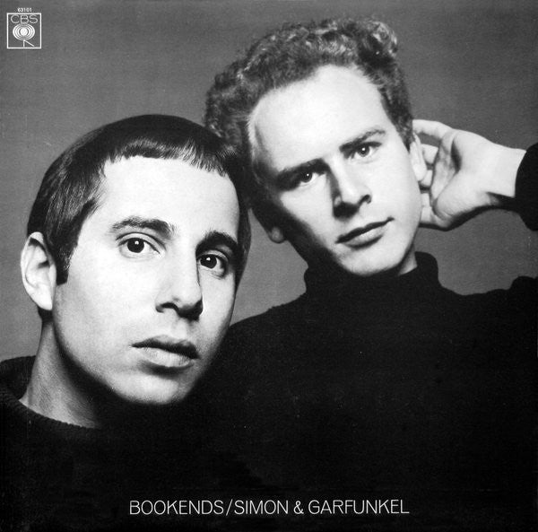 Image of Front Cover of LP - VG/G+ - SIMON & GARFUNKEL, Bookends (CBS; 63101, UK 1968, Laminated Front Sleeve, Mono), Light scratches & hairlines, edge wear,  - 4446015S