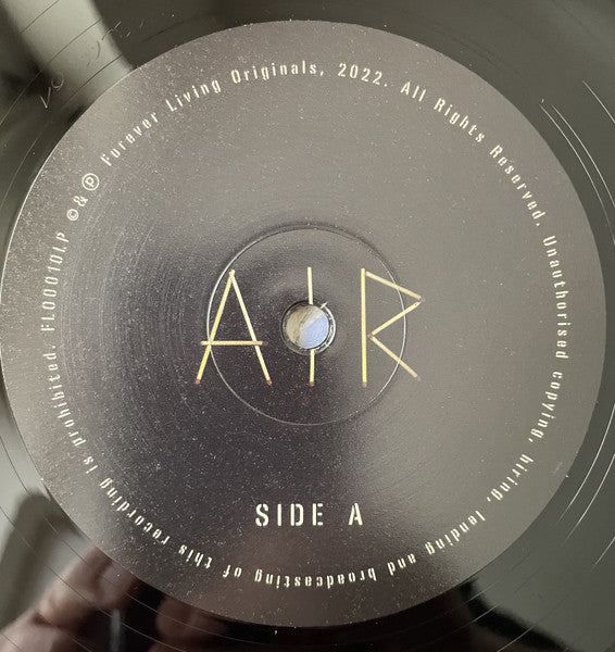Image of Label Cover of 2xLP - VG+/VG+ - SAULT, Air (Forever Living Originals; FLO0010LP, Worldwide 2022, Gatefold), Shrink-wrap, A complete left-turn from previous albums, this is a soaring astral soundtrack with plenty of wide open spaces, grand arrangements and plenty of uplifting and celebratory sounds drawn from hugely spiritual choral music and contemporary classical. - 1916486C