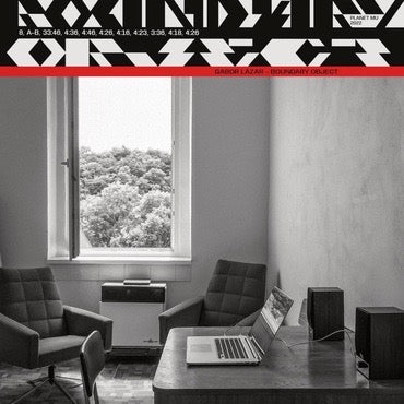 Image of Front Cover of LP - VG+/VG+ - GABOR LAZAR, Boundary Object (Planet Mu; ZIQ442, UK 2022, Red Vinyl), Still In Opened Shrinkwrap,  - 2526477E