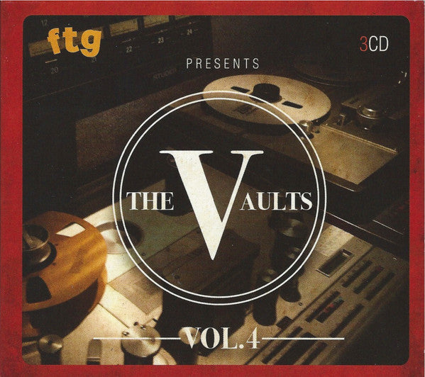 Image of Front Cover of 3xCD - VG+/VG+ - VARIOUS, FTG Presents The Vaults (Vol. 4) (Funkytowngrooves; FTGV 004, UK 2017, Digipak), Opened Instore,  - 2256042S