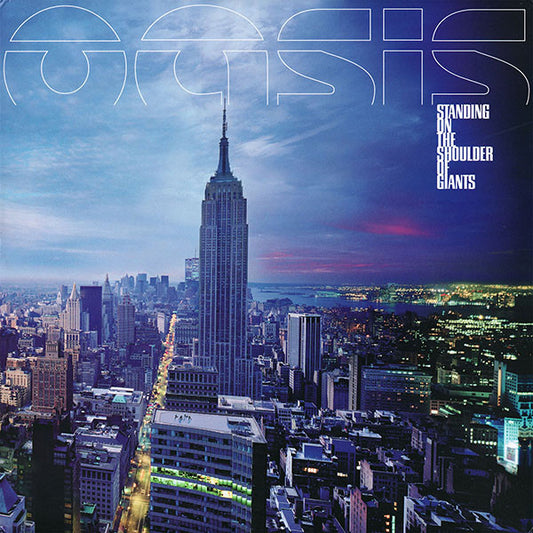 Image of Front Cover of LP - VG/VG+ - OASIS, Standing On The Shoulder Of Giants (Big Brother; RKIDLP002, UK 2000, Gatefold, Inner & Insert), Strong VG. Still In Stickered Shrinkwrap. Bit of sticker residue on front cover.,  - 3946323S