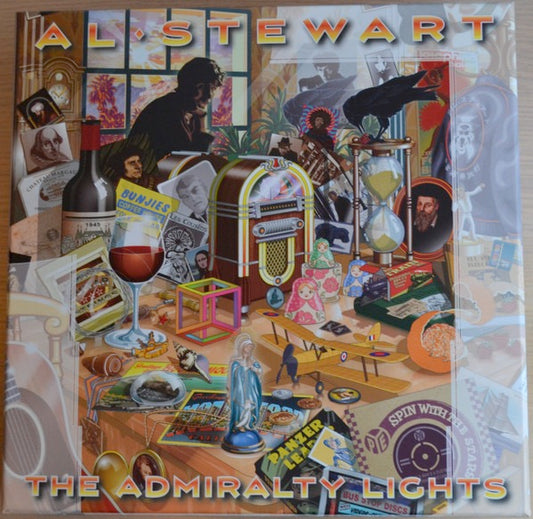 Image of Front Cover of 4954130S: 50xCD - AL STEWART, The Admiralty Lights (Madfish; SMABX1181,  2022, Box Set)   EX/EX