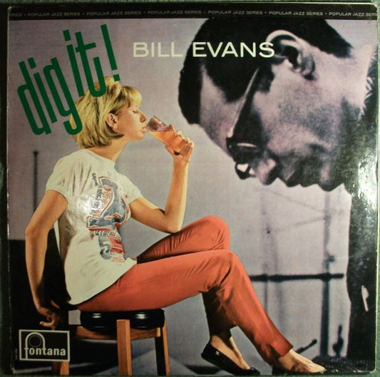 Image of Front Cover of LP - VG/VG - BILL EVANS, Dig It! (Fontana; FJL.104, UK 1964, Laminated Pasteback Sleeve, Mono), ,  - 1826384E