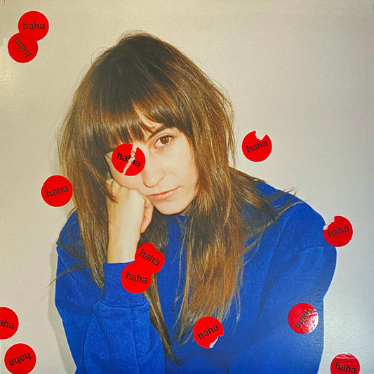 Image of Front Cover of LP - VG+/VG - FAYE WEBSTER, I Know I'm Funny Haha (Secretly Canadian; SC401, US 2021, Inner, Stickers, Limited Blue Vinyl), One Sticker Missing From sticker Sheet,  - 2126354E