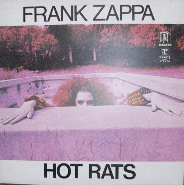 Image of Front Cover of LP - VG+/VG+ - FRANK ZAPPA, Hot Rats (Reprise Tan, No WB Logo; K 44078, UK 1972 Reissue, Gatefold, Made In UK Over Side 1/2, v Under Stereo.), Lovely Copy,  - 3446293S