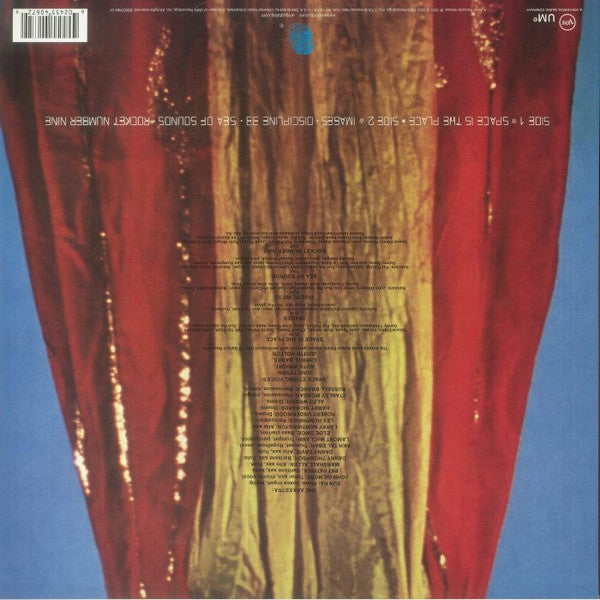 Image of Back Cover of LP - NEW/NEW - SUN RA, Space Is The Place (Verve By Request Series) (Verve; 5540672, Worldwide 2023 Reissue, Gatefold, 180 Gram Vinyl, Audiophile Third Man Pressing), , Space Is The Place   highlighted by the rousing 21-minute title track   is both an essential album and a great onramp for new listeners to travel the spaceways of Sun Ra s other-worldly blend of avant-garde jazz, experimental rock, and Afrofuturism.This Verve By Request title is pressed on 180-gram vinyl at Third Man