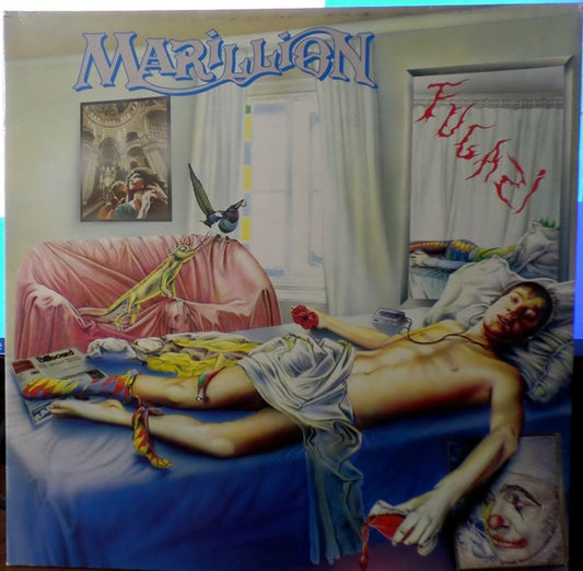 Image of Front Cover of 4914082C: LP - MARILLION, Fugazi (EMI; EMC 2400851, UK 1984, Gatefold, Black Inner, ARUN In Runout.) Strong VG, Closer to VG+, Lightest of hairlines, Sleeve is nice with a strong spine  VG+/VG