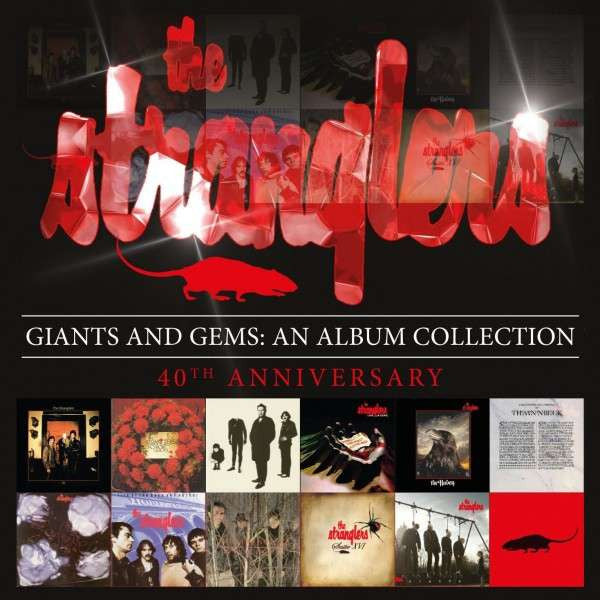 Image of Front Cover of 11xCD - VG+/VG - THE STRANGLERS, Giants And Gems: An Album Collection (Parlophone; 825646336777, Europe 2014, Clamshell Box Set), Strong VG,  - 3216282C