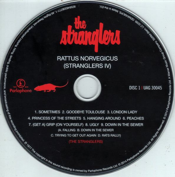 Image of Label Cover of 11xCD - VG+/VG - THE STRANGLERS, Giants And Gems: An Album Collection (Parlophone; 825646336777, Europe 2014, Clamshell Box Set), Strong VG,  - 3216282C