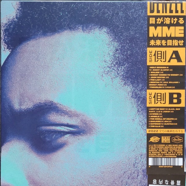 Image of Back Cover of LP - VG+/VG+ - DENZEL CURRY, Melt My Eyez See Your Future (Loma Vista; LVR02656, Europe 2022, Inner, Purple Vinyl With OBI), ,  - 2826015E