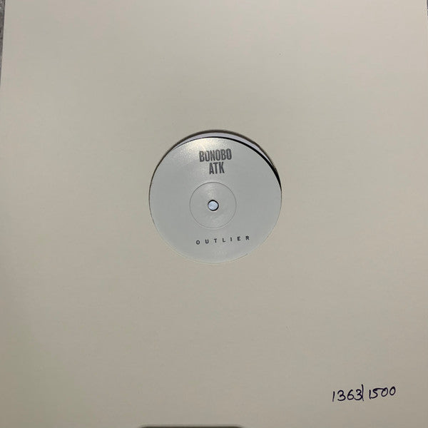 Image of Front Cover of 12" - VG+/VG+ - BONOBO, ATK / Defender (OUTLIER; OTLR004, UK & Europe 2022, Plain Numbered Sleeve, Limited Edition of 1500), Numbered 1354/1500,  - 1926358E